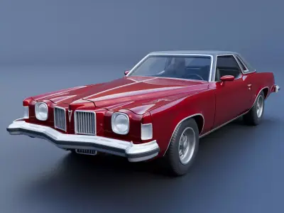 Pontiac Grand Prix 1973 3D print model