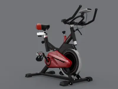Fitness Bike 3D model