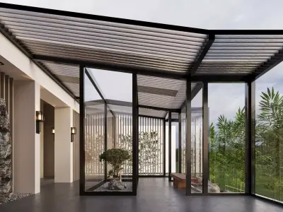 chinese interior 3D model