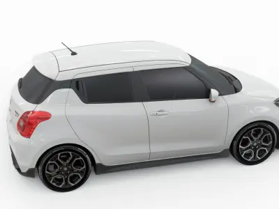 Suzuki Swift 2017 3D model