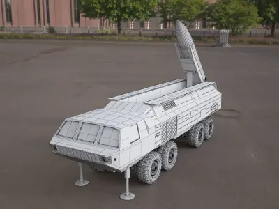 SOVIET OKA  SS 23 SPIDER 3D model