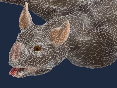 vampire bat 3D model