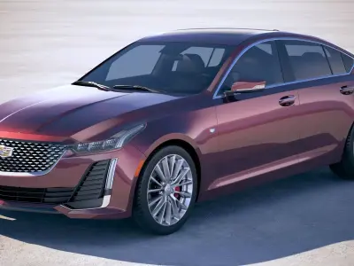 Cadillac CT5 550T CG 2020 3D model