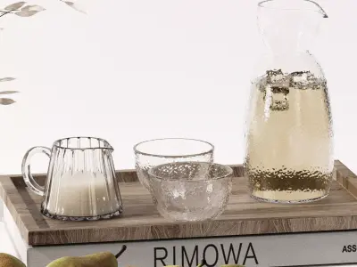 Decorative set H15 3D model