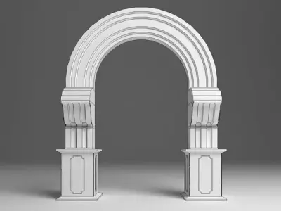 English Arch 3D model buy