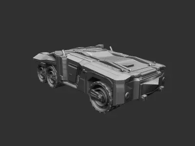 Car of the future-007 3D print model