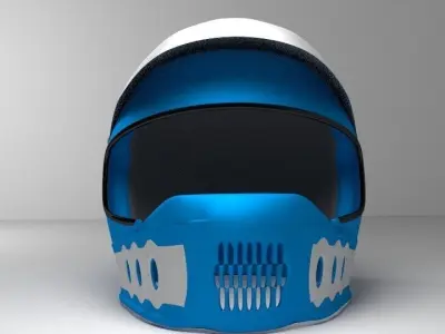 Motorcycle Helmet 3D model