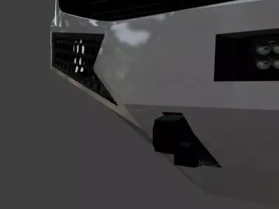 LC300 OFFROAD BUMPER AMAN very detailed 3D model
