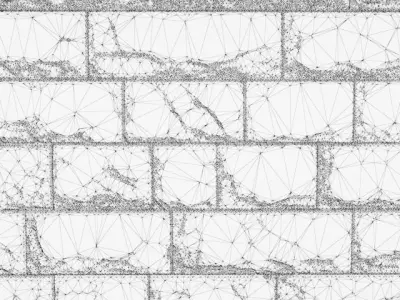 Stone slate 3D 3D model