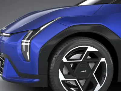 Kia EV4 GT 2026 3D model