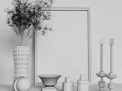 docorative set 05 3D model