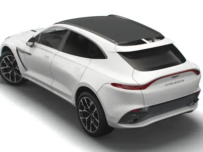 Aston Martin DBX Straight Six 2022 3D model