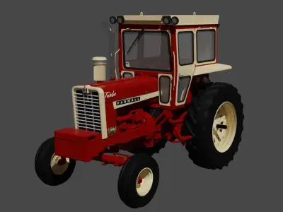 Farmall 1206 3D model