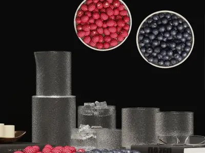 Decorative set 11 3D model order