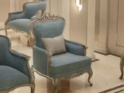 UE5  Lumen  Unreal engine 5 archviz  interior classic detailed Low-poly 3D model