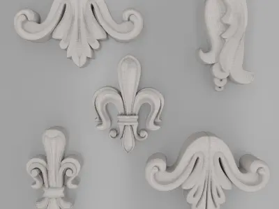 Trim Ornament 69 3D model