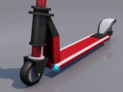 Scooter 3D model