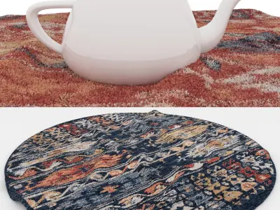 Rugs No 381 Low-poly 3D model