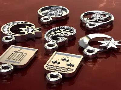 Rosary tassel 3D print model