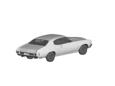 Chevrolet Chevelle SS 1969 3D model
