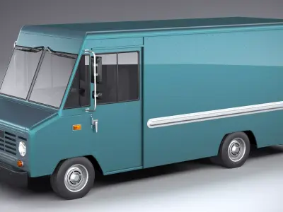 Generic step Van 2021 3D model