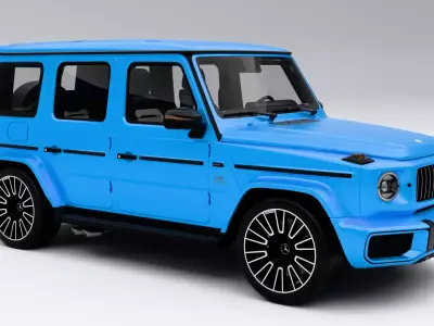 Mercedes-Benz G-Class AMG G 63 2025 Low-poly 3D model