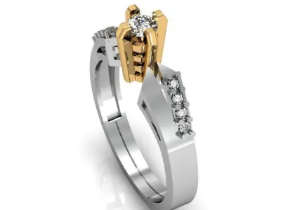 Bridal ring 3D print model