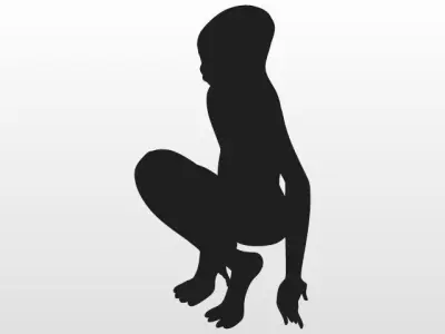 Alien humanoid Free 3D model