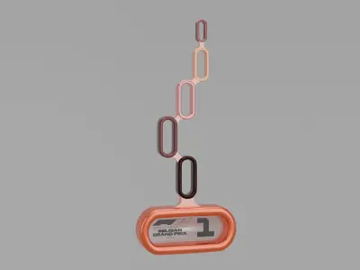 Spa-Francorchamps Winner Cup 3D model