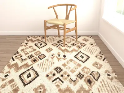 Rugs No 288 Low-poly 3D model