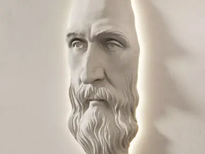 Decorative sculpture v3 3D model