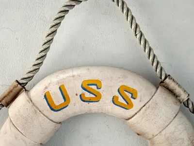 USS Arcadia Life Ring 3D model