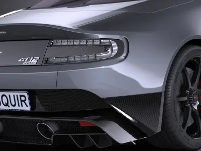 Aston Martin Vantage GT12 Roadster 2017 3D model