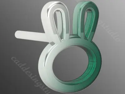 Earrings od66 3D print model