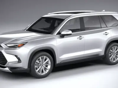 Toyota Grand Highlander 2024 3D model