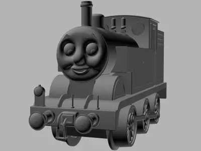 Thoman - the Tank Engine Train 3D model