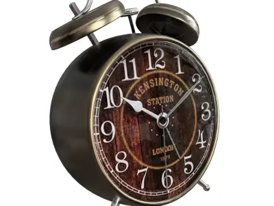 table clock 3D model