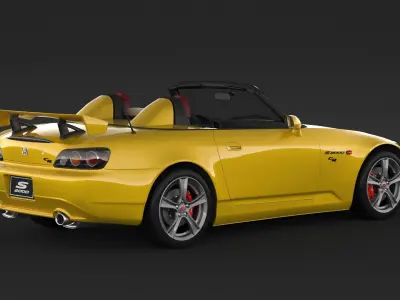 Honda S2000 ap2 CR 3D model