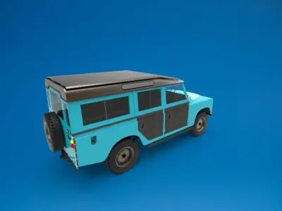 LR Classic Car 3D model