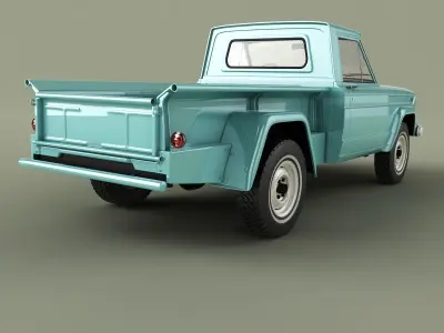 Jeep Gladiator Thriftside SJ Pickup 3D model