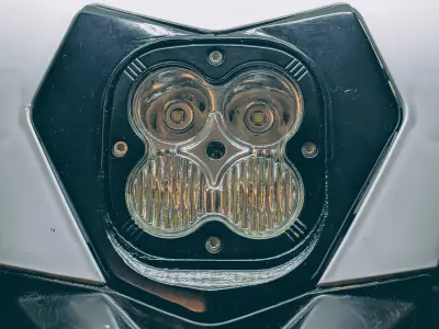 SHERCO LED headlight mounting 3D print model