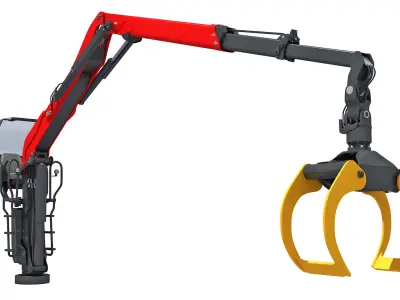 Crane 3D Model 3D model