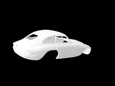Ferrari 166 MM Touring Super Leggera 3D print model