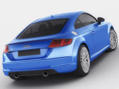 Audi TT 2015 3D model