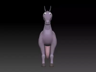 Horse 3d Model - Updated Version 3D model