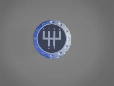 3D Printable Golf Ball Style Gear Knob Complete Legacy Pack  3D print model