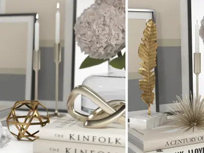 Decorative Set 02 3D model