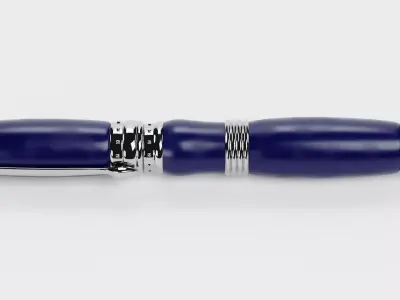 Luxury Ballpoint Pen V4 Low-poly 3D model