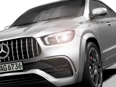 benz amg gle63s  coupe 3D model