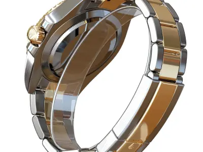 Rolex - Submariner Date Blue 3D model